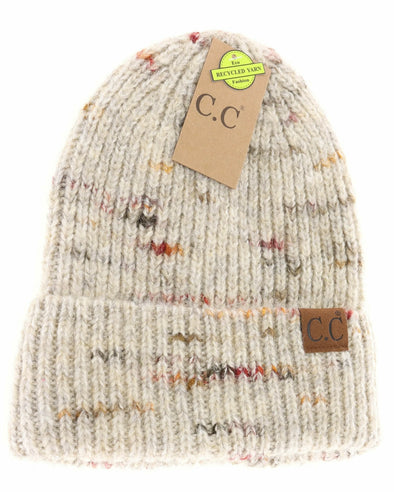 Unisex Marled Knit Hat