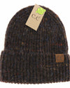 Unisex Marled Knit Hat