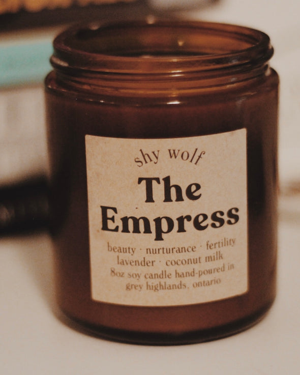 Shy Wolf Candles