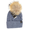 Exclusive Ribbed Cuff Pom Beanie