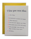 Ladyfingers Letterpress Cards