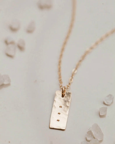Hello Adorn - Symbolic Dot Necklace