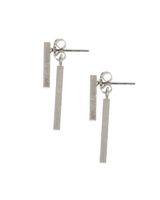 Double Bar Post Earring
