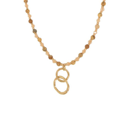 Bead Ring Necklace