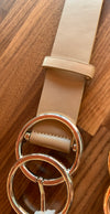 Faux Leather Belt