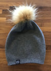 PS Knit Hat with Pom