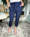 Navy Power Pants