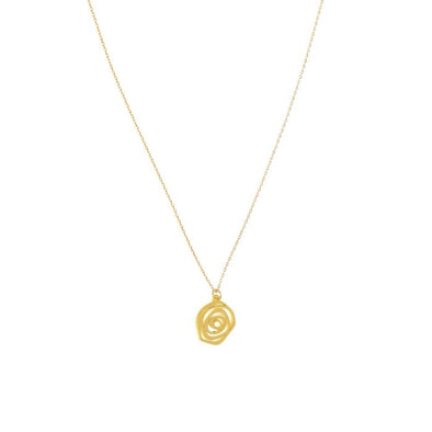 Rosebud Pendant Necklace