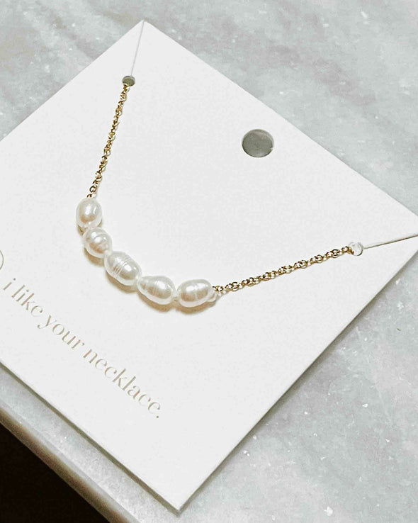 Santa Monica Pearl Necklace